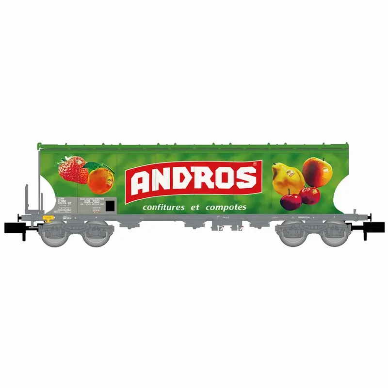 Wagon trémie pour transport de sucre « Andros » - Arnold HN6733 - N 1/160 - SNCF - Ep V - 2R Vente Flash